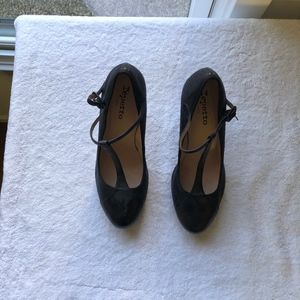 REPETTO T STRAP HEELS